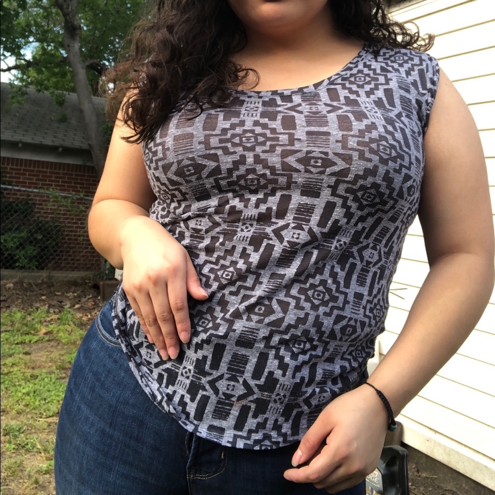 Printed Tank Top